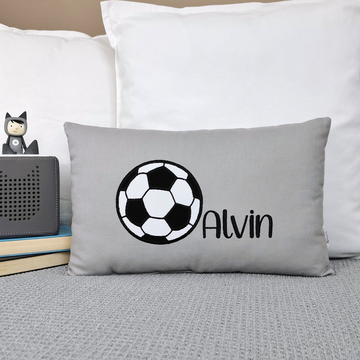 Fußball Kissen Appli Ball