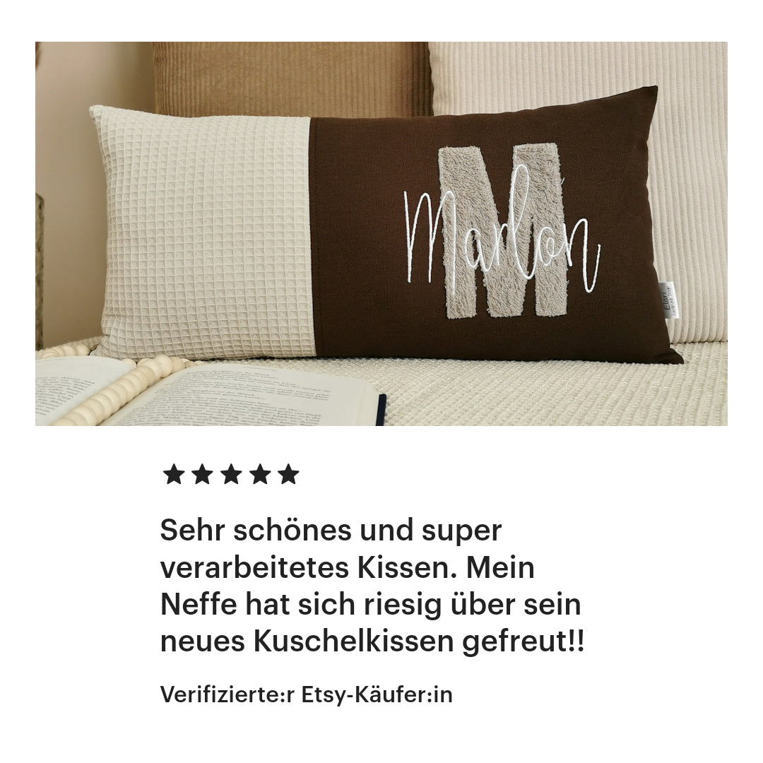 Kissen personalisiert-Kissen mit Namen-Kinderkissen personalisiert-Namenskissen Mädchen Junge